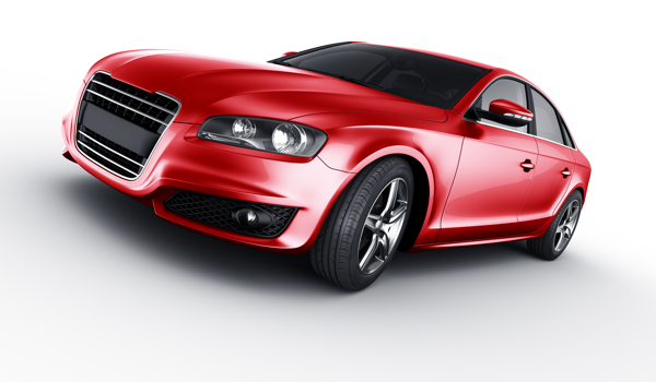 一辆红色的汽车模型图片