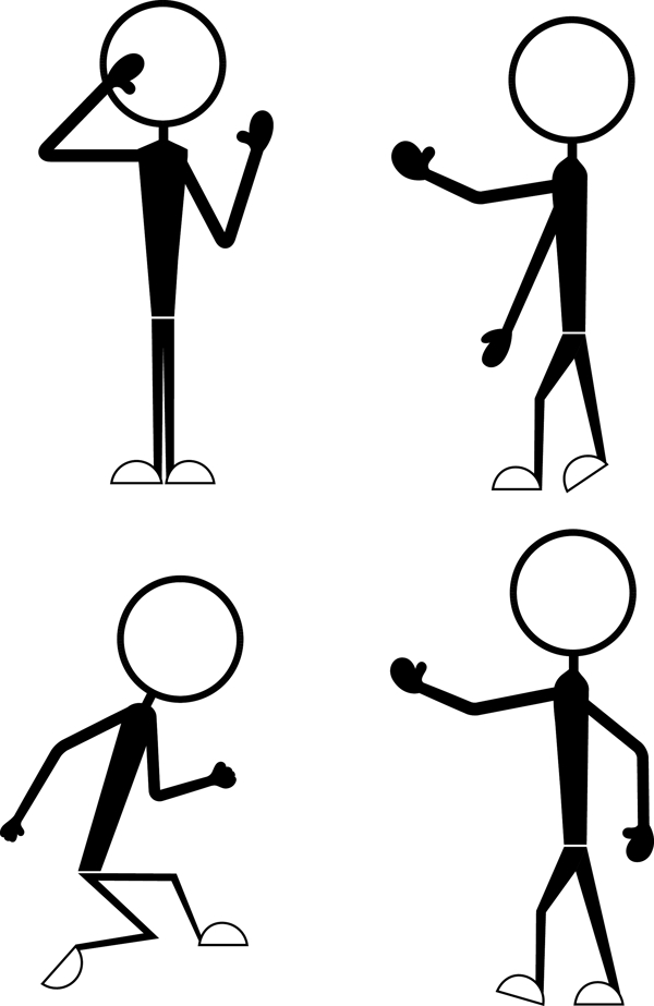 簡(jiǎn)筆畫小人