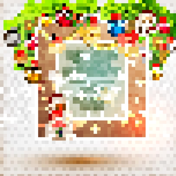 圣誕海報(bào)矢量圖
