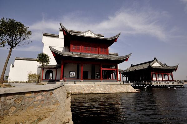 信陽(yáng)河洲榭