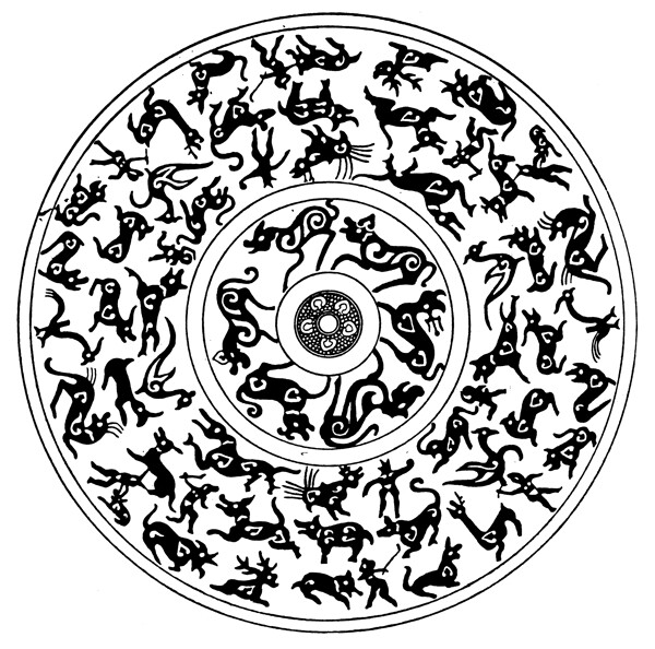 春秋戰(zhàn)國圖案青銅器圖案中國傳統(tǒng)圖案139