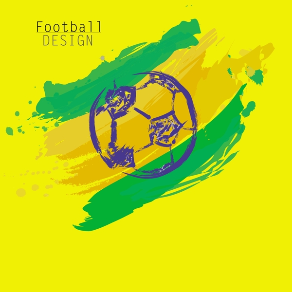 世界杯卡通背景设计