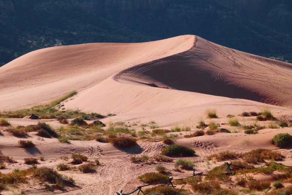 唯美荒凉沙漠风景图片