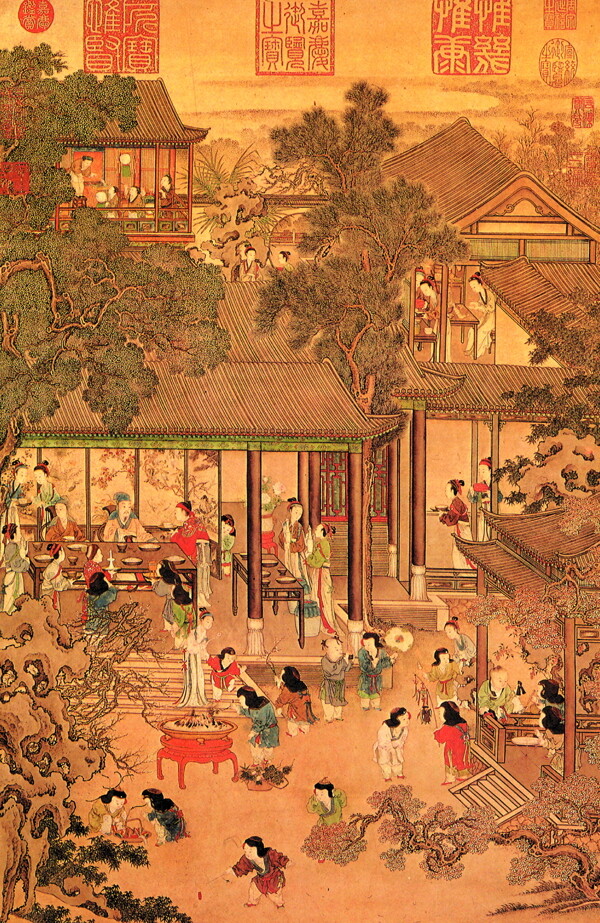 人物名画中国古典藏画0062