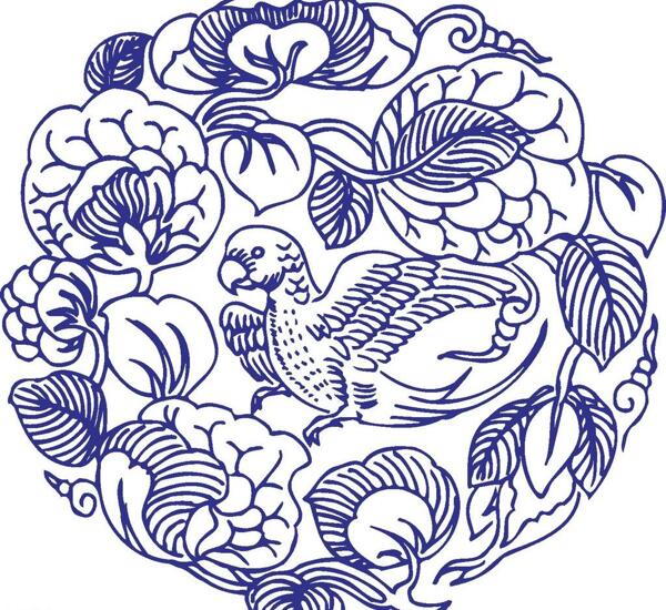 青花瓷圖案