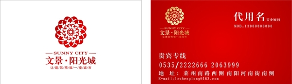 房地產(chǎn)名片圖片