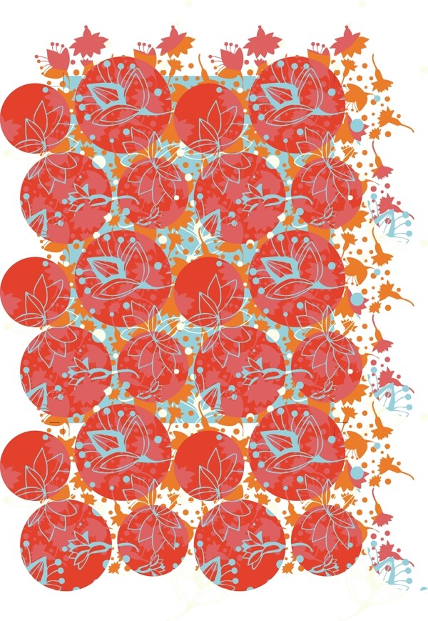 田園風(fēng)格矢量圖免費(fèi)素材