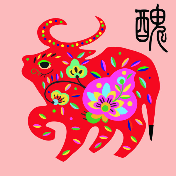 十二生肖牛圖片