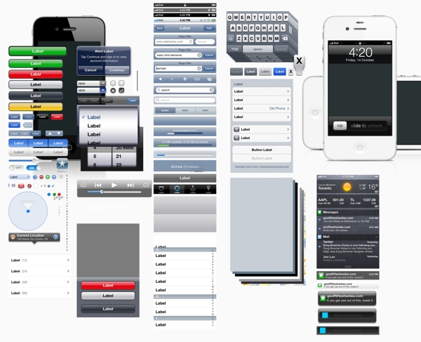iphone4sgui界面