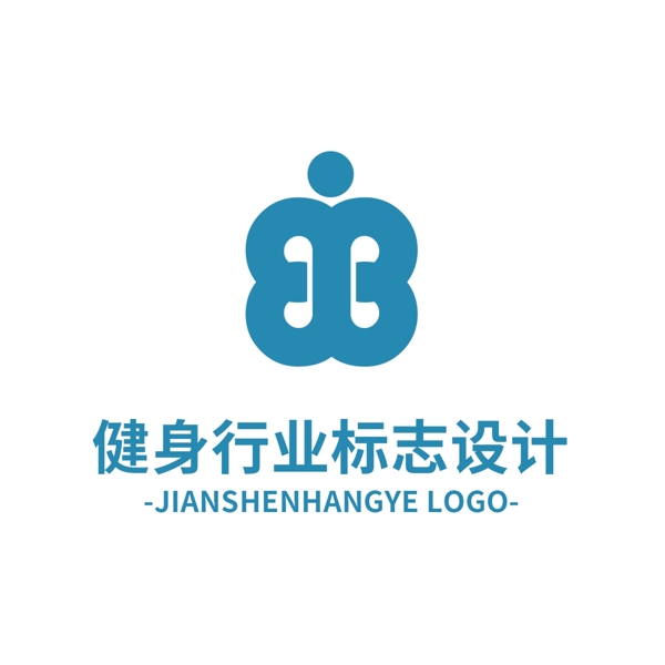 健身行業(yè)標(biāo)志設(shè)計