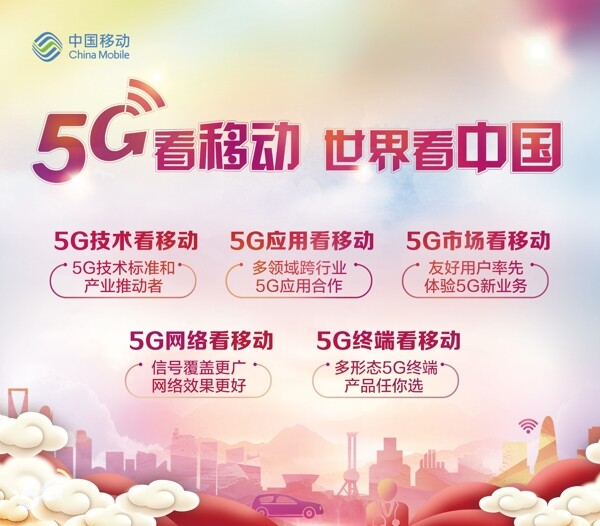 5G看移动世界看中国