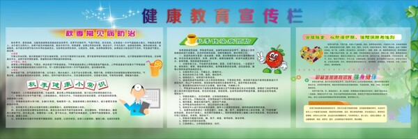 健康教育宣傳欄