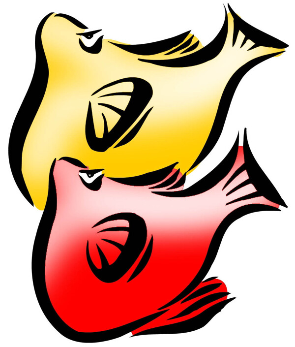雙魚座星座插圖0071