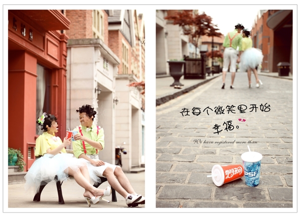 婚紗模板圖片