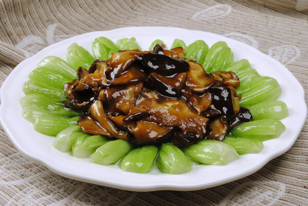 香菇青菜圖片