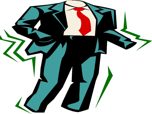 男式西服整套服飾