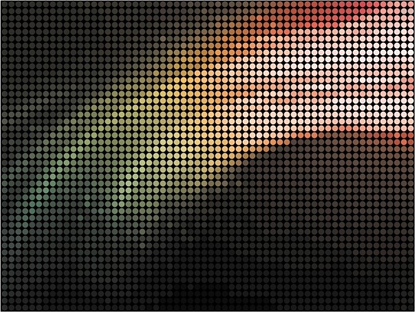 色彩斑斓马赛克光斑背景矢量素材