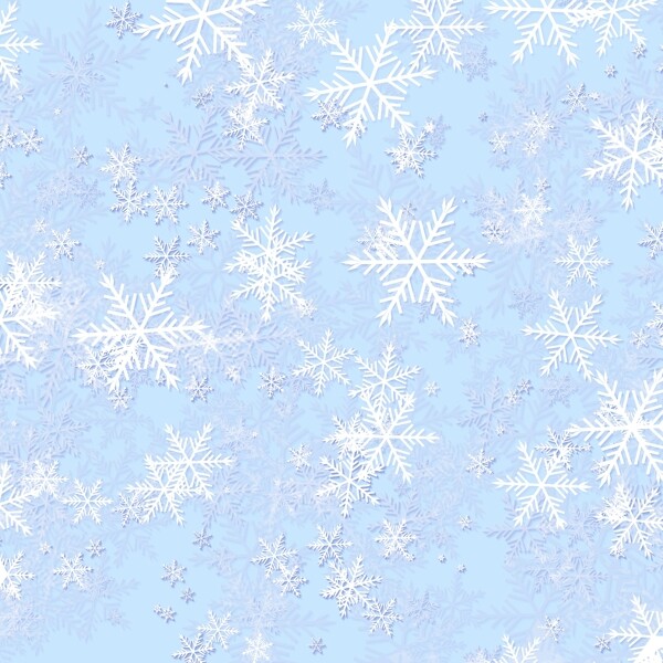 冰凍雪花背景