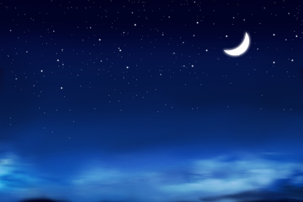 星空夜晚分層