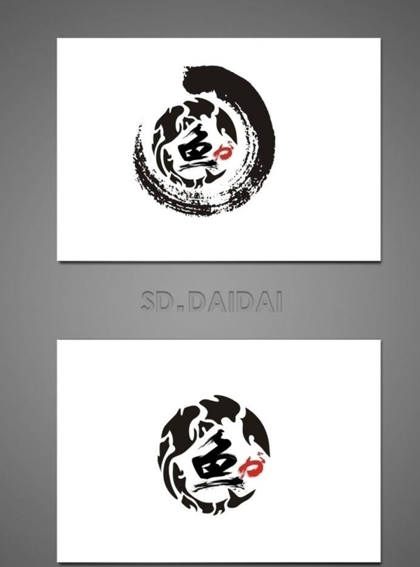 魚形logo