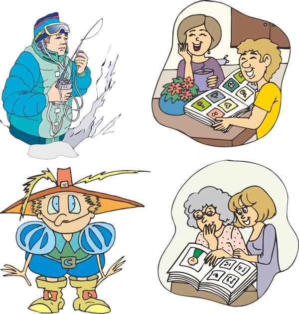 矢量人物