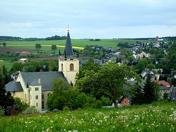 唯美欧洲乡村小镇风景图片