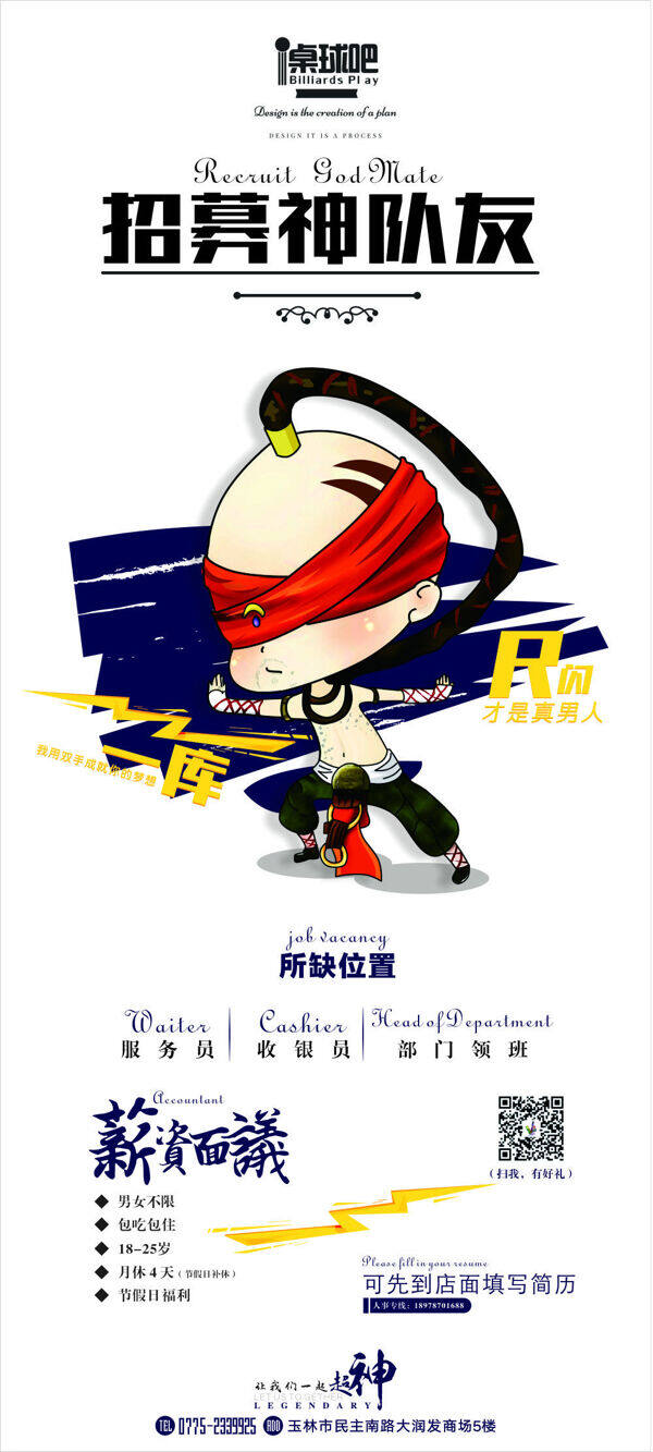 創(chuàng)意招聘海報