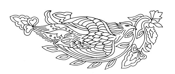 鳳凰鳥圖案