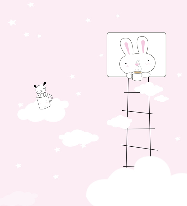 小兔移門(mén)圖片