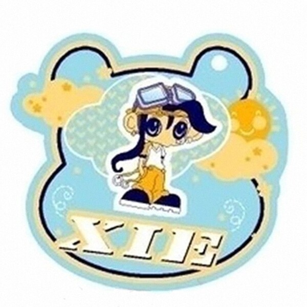 吊牌文字英文女孩免費素材