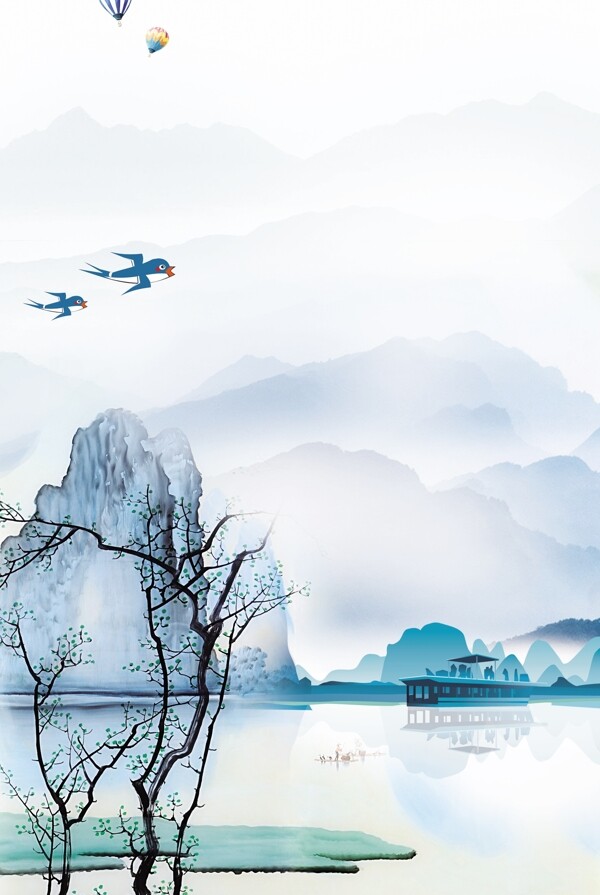 中國(guó)風(fēng)背景