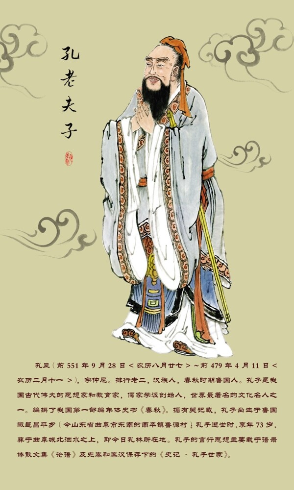 孔子圖片