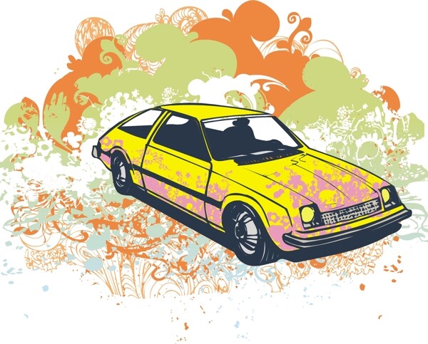 汽車矢量素材