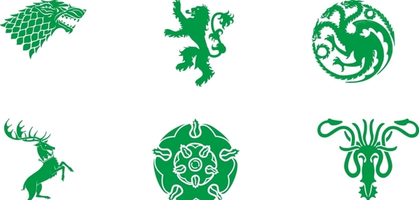 虎獅三頭龍鹿圖片