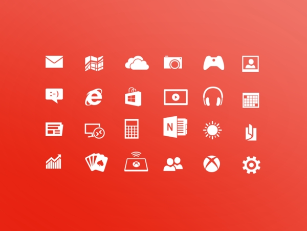 Windows8號(hào)圖標(biāo)