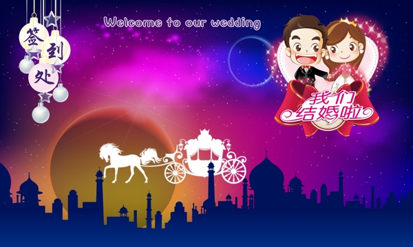 婚禮簽到