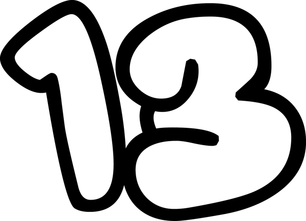 文字?jǐn)?shù)字色彩黑色免費(fèi)素材