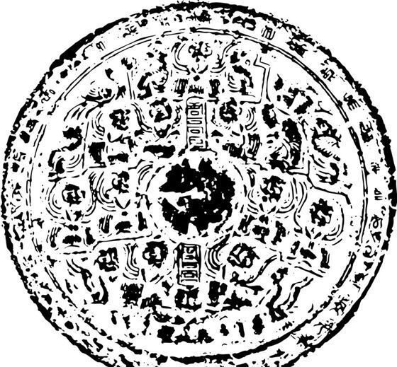 秦漢時(shí)代版畫裝飾畫矢量AI格式0898
