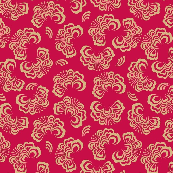 矢量圖民族風(fēng)紅色免費(fèi)素材
