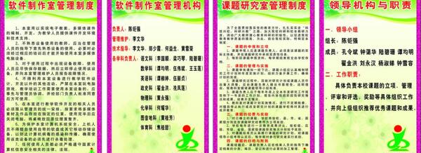 學(xué)校制度展板軟件制度管理機(jī)構(gòu)圖片