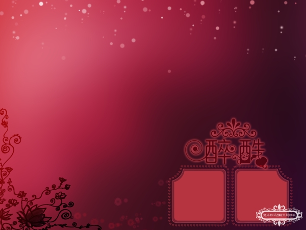 婚紗相冊(cè)模板PSD