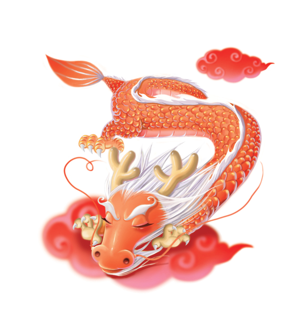 卡通龍圖片