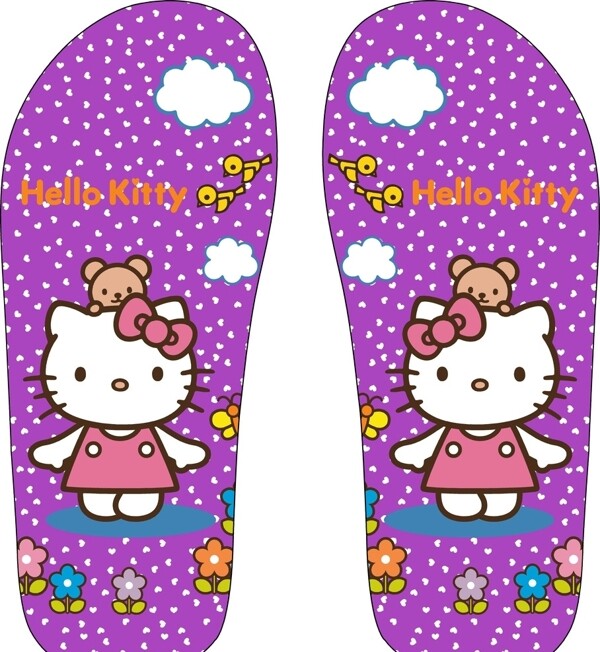 KITTY拖鞋圖片