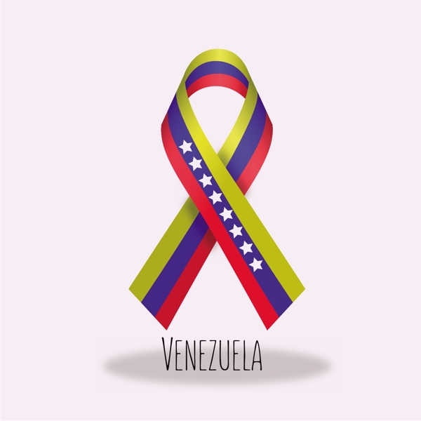 委内瑞拉国旗丝带设计