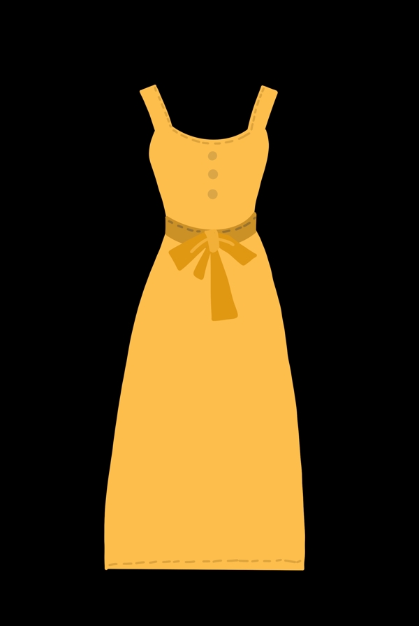 黄色蝴蝶结衣物