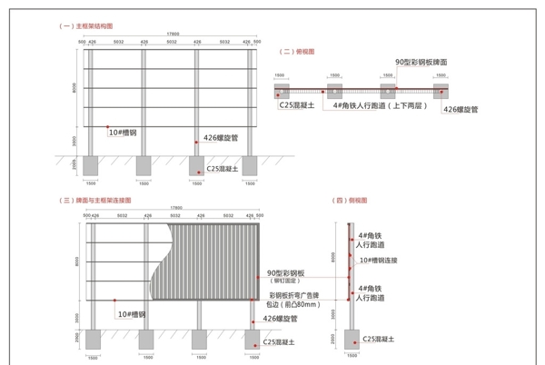 廣告牌結(jié)構(gòu)圖圖片