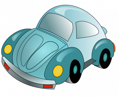 矢量卡通車