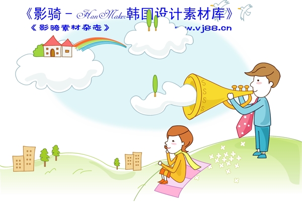 商务插画创意商务矢量素材商务男性HanMaker韩国设计素材库