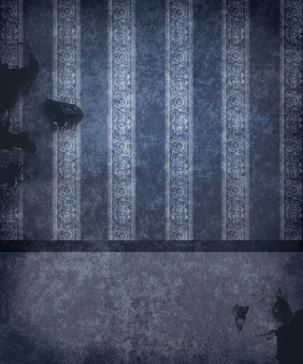 歐式殘破壁紙