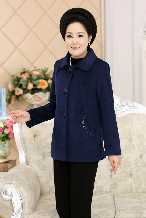 女裝媽媽裝淘寶女裝婦女裝圖片